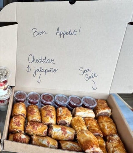 Assortment of 10 Sausage Rolls